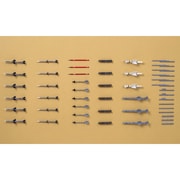 X72-9 エアクラフト ウエポン V アメリカミサイル ＆ ランチャーセット [1/72スケール プラモデル]