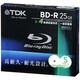 データ用ブルーレイディスク 片面1層 25GB 4倍速対応 インクジェットプリンタ対応 5枚 BRD25PWB5S