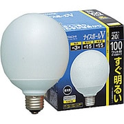電球形蛍光灯 ナイスボールV E26口金 ハイルミックD色（3波長形昼光色） G25形（20W） EFG25ED/20B