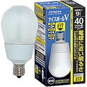 電球形蛍光灯 ナイスボールV E17口金 ハイルミックD色（3波長形昼光色） A10形（9W） EFA10ED/9A･E17