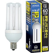 電球形蛍光灯 ナイスボールV E17口金 ハイルミックD色（3波長形昼光色） D15形（13W） EFD15ED/13A･E17