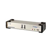USB2.0接続 DVI対応 KVMスイッチ 2ポートUSBハブ搭載 CS1782