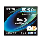 録画用BD-R追記型 1-4倍速 片面1層 25GB 10枚 BRV25PWB10S