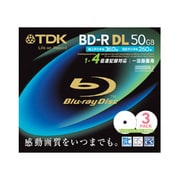 録画用BD-R DL追記型 1-4倍速 片面2層 50GB 3枚 BRV50PWB3S