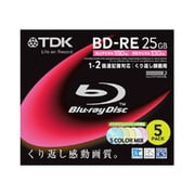 録画用BD-RE書換え型 1-2倍速 片面1層 25GB 5枚 BEV25PWMA5S
