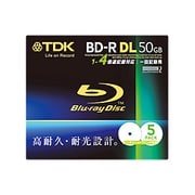 データ用ブルーレイディスク 片面2層 50GB 4倍速対応 インクジェットプリンタ対応 5枚 BRD50PWB5S