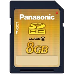 RP-SDV08GL1K [CLASS6対応 SDHCメモリーカード 8GB]