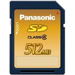 RP-SDV512L1A [CLASS6対応 SDメモリーカード 512MB]