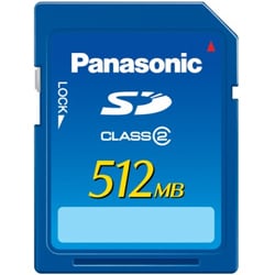 RP-SDR512L1A [CLASS2対応 SDHCメモリーカード 512MB]