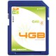 CLASS6対応 SDHCメモリーカード 4GB EZSD-04