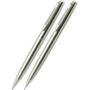 メトロポリタン ステンレススチールCT ボールペン&ペンシルセット