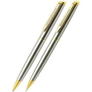 メトロポリタン ステンレススチールGT ボールペン&ペンシルセット