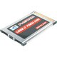 PCM-USB2 [カードバス接続 USB増設カード 2ポート 補助USB電源ケーブル付属]