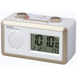 ヨドバシ Com アデッソ Adesso Rdj329w ラジオ付き電波時計 通販 全品無料配達
