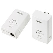コンセント直結型PLCアダプター HD-PLC方式 親機&子機セット PLC-ET/MW-S