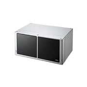 DVD・CDケース 160枚収納 シルバー FCD-DR4SVN
