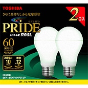 電球形蛍光灯 ネオボールZリアルPRIDE(プライド) E26口金 3波長形昼白色 A15形(10W) 2個入 EFA15EN/10-PD-2P