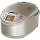 圧力IH炊飯器（5.5合炊き） RZ-HX100J-N（絹(きぬ)） 打込み鉄釜 はやくてうまい極上炊き