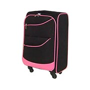 Siffler(シフレ) 旅行日数目安:1~2泊 24L TSAロック搭載 ブラック/ピンク C9209T-46
