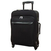 TSA搭載ソフトスーツケース 46cm ブラック/ブラック C9530T-46