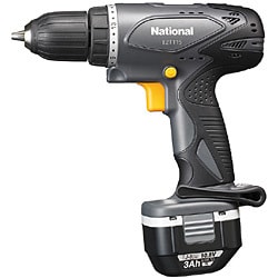 電動工具 EZT115RK-H（グレー） 充電ドリルドライバー Li-ion  10.8V 3Ah