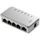 100BASE-TX対応 スイッチングハブ 5ポート シルバー LAN-SW05BSV