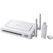 IEEE802.11g/b対応 無線LANルータ USB無線LANアダプタセットモデル LAN-WN12/RU2