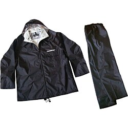 自転車用レインコート（男性用） RW-BSRL B291811BL（ブラック） BSレインウェア（Lサイズ）