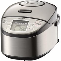 三菱 大沸騰圧力 IH炊飯器 1升炊き(10合炊き) NJ-TE18-S - メルカリ