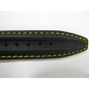 ZRC8600609 18mm Black/Yello [時計バンド]