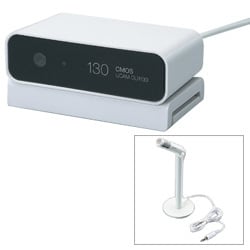 UCAM-DLR130EWH [USB2.0対応 130万画素 WEBカメラ スタンドマイク付き ホワイト]