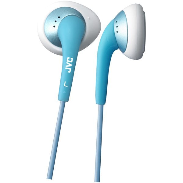 インナーイヤーヘッドホン グミホン ミントブルー HP-F240-A