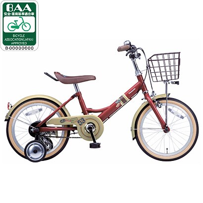 幼児用自転車（16型） MTレッド U.S.カジュアルキッズ B-CK61R