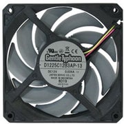 ケース用ファン Gentle Typhoon 1150rpm 120mm角 25mm厚ファン D1225C12B3AP-13