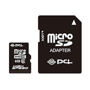 microSDHCカード CLASS6 4GB PL-MicroSDHC4