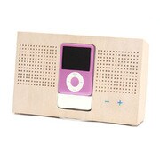 75521-SB （スカンジナビアン・バーチ）[第3世代 iPod nano用スピーカー] Alle STACK for 第3世代 iPod nano