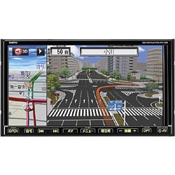 NVA-MS1280DT [7V型 TV/DVD/CD SSDカーナビ ワンセグチューナー内蔵 SDカード付属] MM NAVI