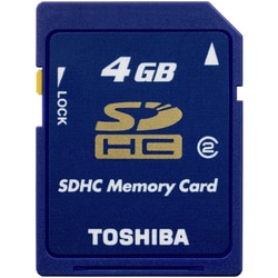 Class2対応 SDHCメモリーカード 4GB SD-C04GT2