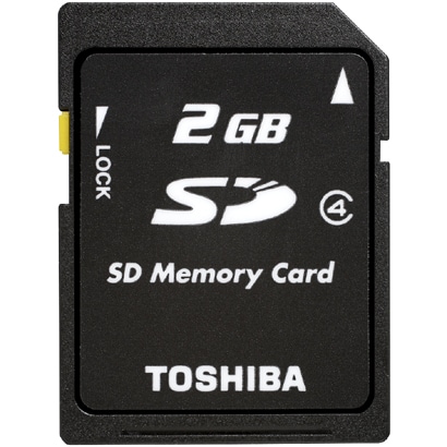 SD-C02GT4 [Class4対応 SDメモリーカード 2GB]