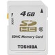 Class6対応 SDHCメモリーカード 4GB SD-C04GT6