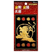 金粉金箔工房大 雷神 [金箔蒔絵シール]