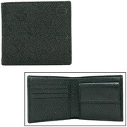 二つ折り財布 26444 MAXI LOGO/BLK