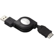 MPA-RCFUSB/BK [FOMA/SoftBank 3G対応 携帯電話用充電USBケーブル]