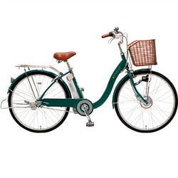 電動アシスト自転車(26型) ダークグリーン エナクル CY-SPE26DH