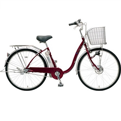 電動アシスト自転車（24型） ワインレッド エナクル CY-SPF24D