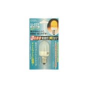 LED電球 E12口金 黄 LL-02Y