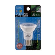 LED電球 E17口金 緑 1.0W LL-10G