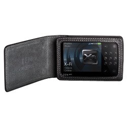 ZN-XFPL-BK [ZEN X-Fi用レザーケース]