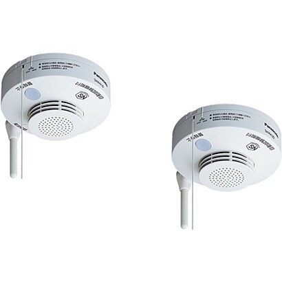 SH4902 [住宅用火災警報器セット（煙式） けむり当番（電池式） 親器1台＋子器1台セット]