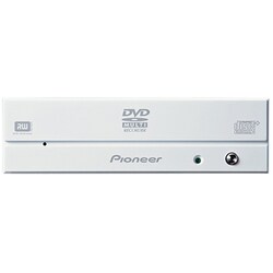 SATA接続 内蔵 DVDドライブ クリアホワイト DVR-S16J-W